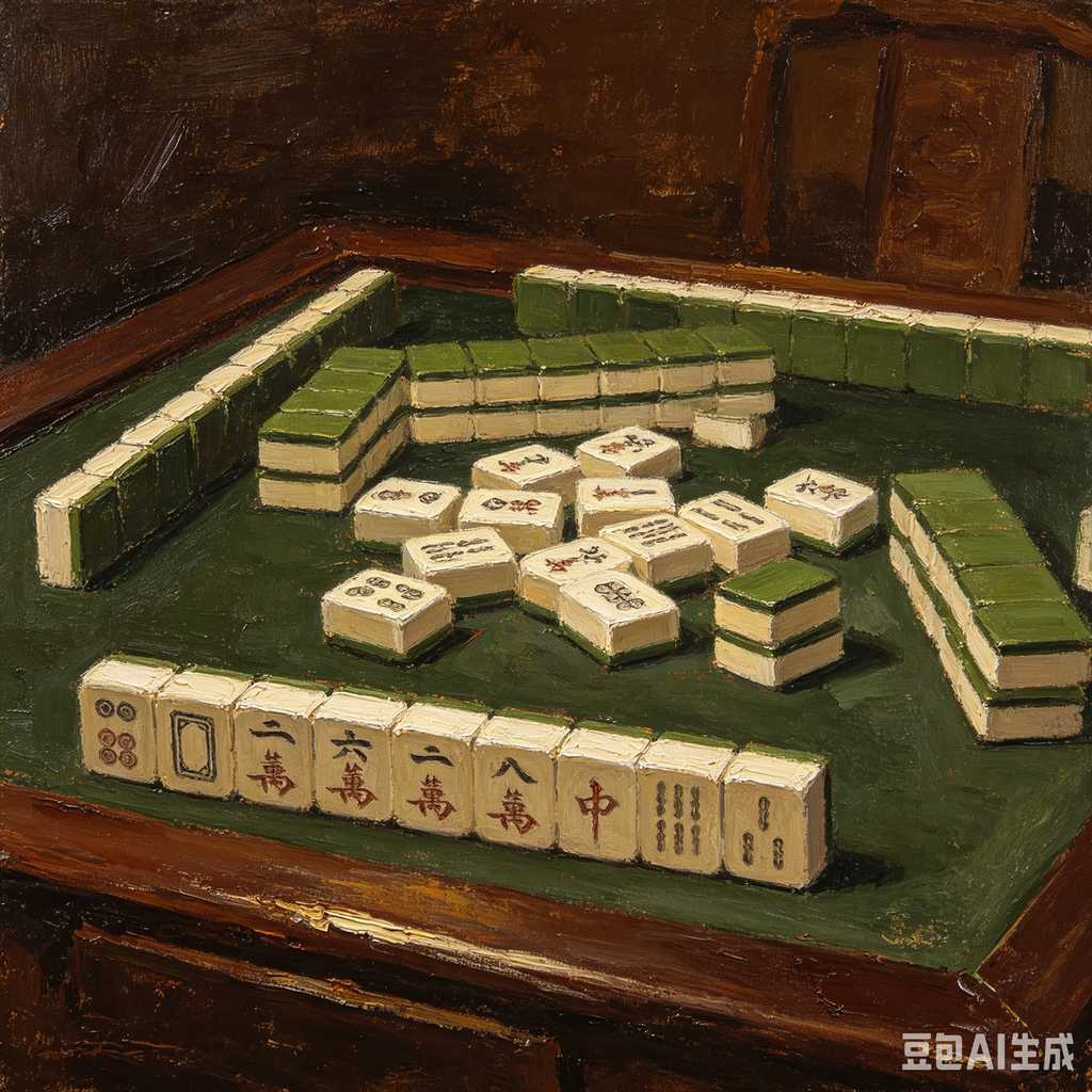 large mahjong mat for table
