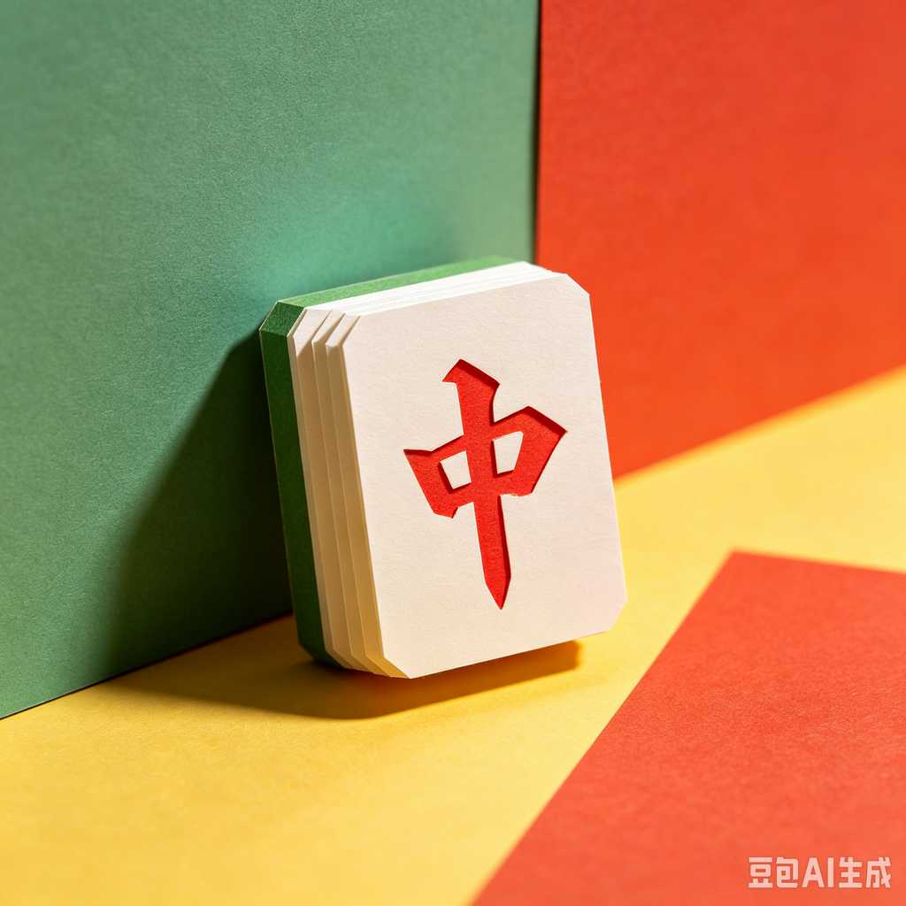 minimalist mahjong tiles